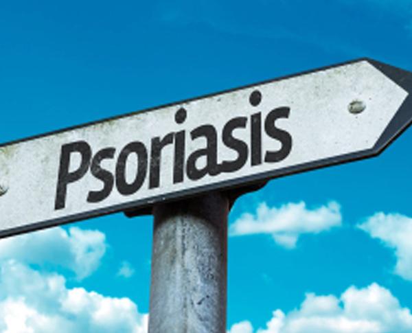 a sign representing psoriasis which can be treated by Christie Kidd